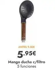 Mango - mango ducha c/filtro