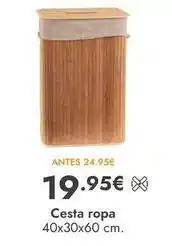 Rocasa Cesta ropa oferta