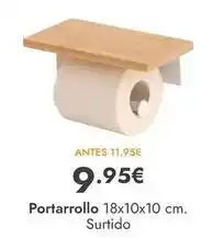 Rocasa Portarrollo 18x10x10 cm. surtido oferta