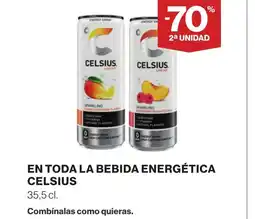 Supercor En toda la bebida energética celsius oferta