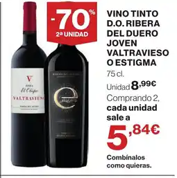 Supercor Vino tinto d.o. ribera del duero joven valtravieso o estigma oferta