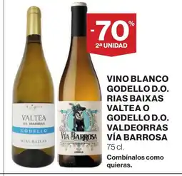 Supercor Vino blanco godello d.o. rias baixas valtea o godello d.o. valdeorras via barrosa vía barrosa oferta