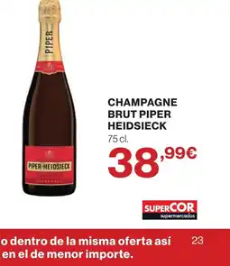 Supercor PIPER HEIDSIECK Champagne brut oferta