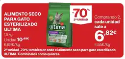 Supercor ULTIMA Alimento seco para gato esterilizado oferta