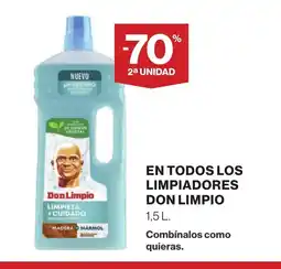 Supercor DON LIMPIO En todos los limpiadores oferta