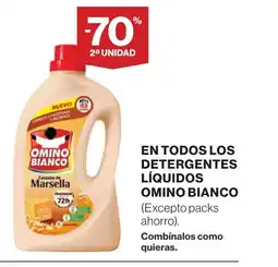 Supercor OMINO BIANCO todos los detergentes líquidos oferta