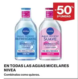 Supercor NIVEA En todas las aguas micelares oferta