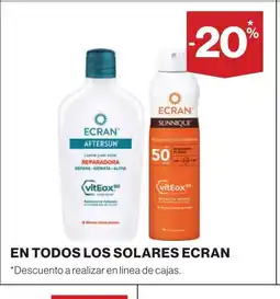 Supercor ECRAN En todos los solares oferta