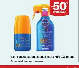 Supercor NIVEA KIDS En todos los solares oferta