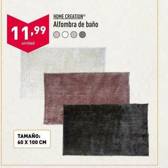 ALDI Home Creation Alfombra De Baño oferta