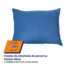Action La maison rêve - fundas de almohada de percal oferta
