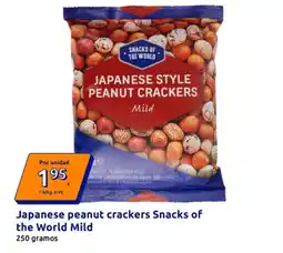 Action Snacks of the world - japanese peanut crackers oferta