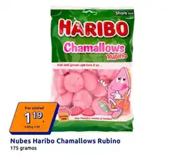 Action Haribo - nubes chamallows rubino oferta