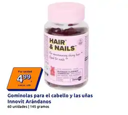 Action Gominolas para el cabello y las unas arandanos oferta