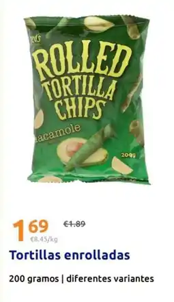 Action Tortillas enrolladas oferta