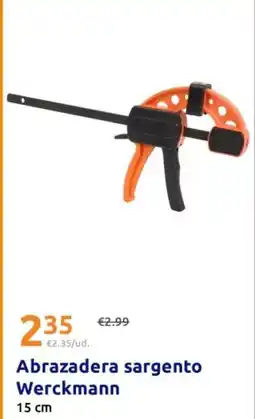 Action Werckmann - abrazadera sargento oferta