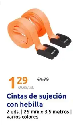 Action Cintas de sujeción con hebilla oferta