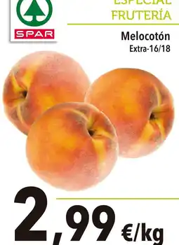 SPAR Spar - melocoton oferta