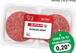 SPAR Spar - burger meat oferta