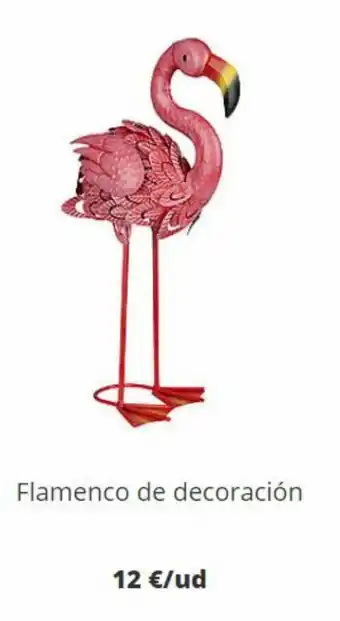 Flamenco de decoración