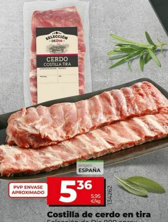 Dia Costillas de cerdo oferta