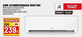 Bosch - aire acondicionado 3010 frg