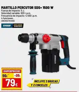 Brico Depôt Impacto - martillo sds+1500 w oferta