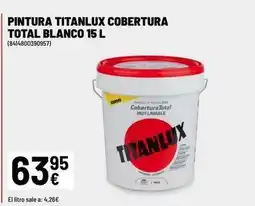 Brico Depôt Blanco - pintura titanlux cobertura total oferta