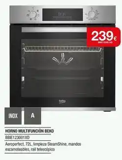 Milar Beko - horno multifuncion oferta