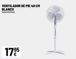 Brico Depôt Blanco - ventilador de pie 40 cm oferta