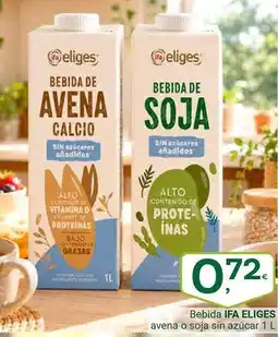 Supermercados Dani Ifa eliges - bebida de avena calcio oferta