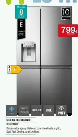 Milar Hisense - side by side oferta