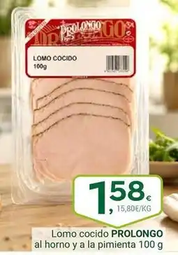 Supermercados Dani Prolongo - lomo cocido oferta