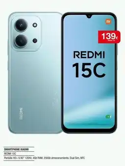 Milar Xiaomi - smartphone redmi 15c oferta