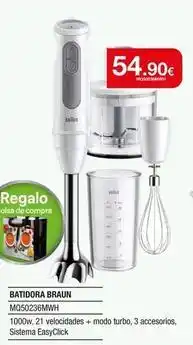 Milar Braun - batidora mg5023bemuht oferta
