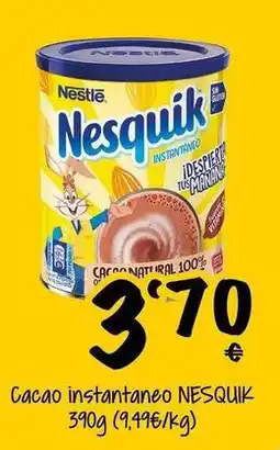 Cash Fresh Nesquik - cacao instantaneo oferta