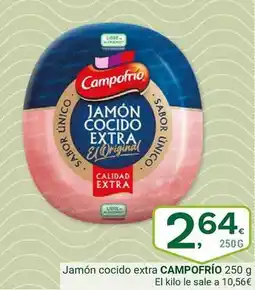 Supermercados Dani Campofrío - jamón cocido extra oferta