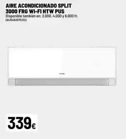 Brico Depôt Aire - acondicionado split 3000 frg wi-fi oferta