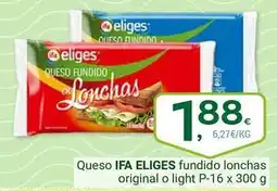 Supermercados Dani Ifa eliges - queso fundido lonchas original o light oferta