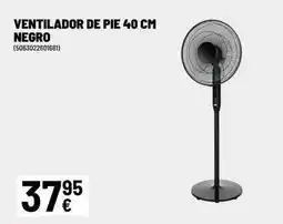 Brico Depôt Ventilador de pie 40 cm negro oferta