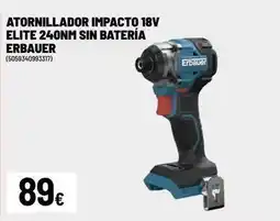 Brico Depôt Impacto - atornillador 18v elite 240nm sin batería oferta