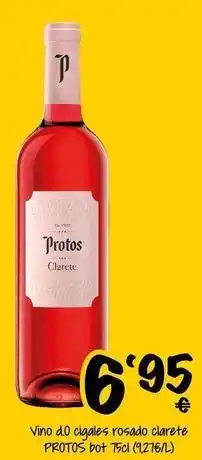 Cash Fresh Protos - vino 40 diales rosado clarette oferta