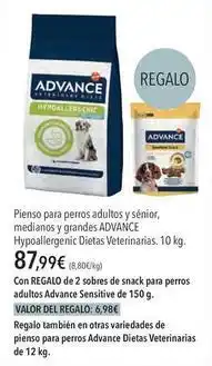 El Corte Inglés Advance - pienso para perros adultos y senior medianos y grandes oferta