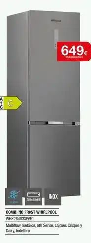 Milar Frost - combi no frost whirlpool oferta