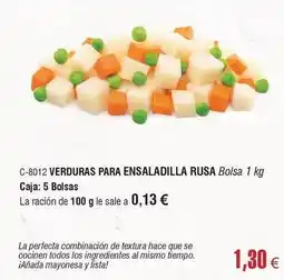 Abordo Lista - verduras para ensaladilla rusa oferta