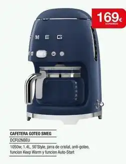 Milar Smeg - cafetera oferta