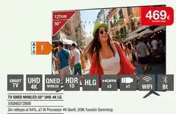 Milar Lg - tv qned miniled 50 uhd 4k oferta