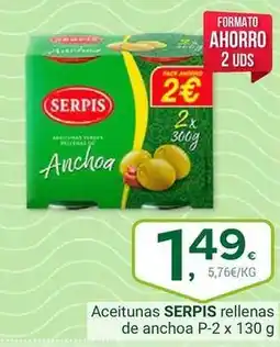 Supermercados Dani Serpis - aceitunas rellenas de anchoa oferta