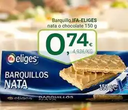 Supermercados Dani Ifa eliges - barquillo nata o chocolate oferta