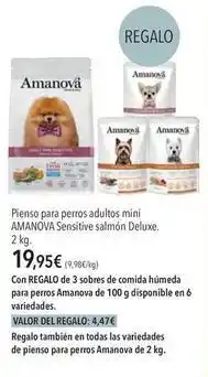 El Corte Inglés Amanova - pienso para perros adultos mini oferta